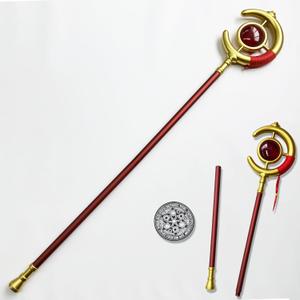 Frieren Cosplay Wands Anime Frieren Cosplay Staff All Made of Metal Frieren Costume Accessories for Halloween Cosplay Props Collections and Gifts