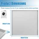 Washing Machine Pan-30"x28"x2.5", Heavy Duty Stainless Steel Material
