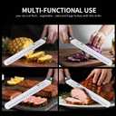MAD SHARK Brisket Slicing Knife, 10 inch BBQ Knife Razor Sharp Curved Butcher Breaking Knives for Meat Cutting, knives for men with Gift Box