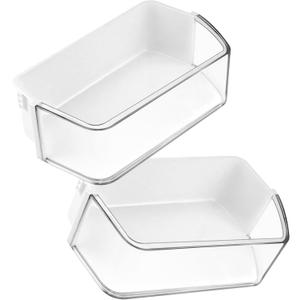 2 PACK DA97-12650A Refrigerator Door Shelf Bin (Right) fit for Sam-sung Refrigerator Parts RF260, RF261, RF263 Replaces DA63-06963 DA63-07104A - BY AMI PARTS