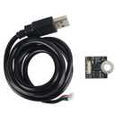 FYSETC ADXL345 Vorn Accessory Nozzle-Input-Shaper PCB Board: Easy Install High Precision Data Module Built-in STM32F042 MCU Klippe Hotend Extruder 3D Printer Part Compatible with Voron2.4