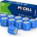 PKCELL CR1/3N 3V Lithium Battery DL1/3N 10-Pack