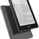 Clear Case for Older Kindle Paperwhite 5th/6th/7th Generation e-Reader (2012-2017 Release,Model EY21 & DP75SDI) - Lightweight TPU Transparent Soft Shell Back Cover (Clear)