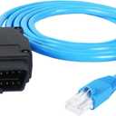 ENET OBD2 Cable for F-Series Coding E-SYS Diagnostic Programming Cable for Vehicles Supporting DOIP Protocol