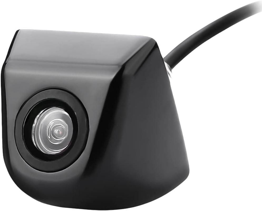Backup Camera for Car, Waterproof Rear View Camera with Moveable Guideline, HD 960x720 Image Super Night Vision Car Backup Camera, 4 Layer Glass Lens 155 Degree Wide View Angle (Black)