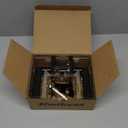 Kwikset Halifax Entry Door Handle with Lock and Key, Secure Keyed Reversible Lever Exterior, For Front Entrance and Bedrooms, Matte Black, Pick Resistant Smartkey Rekey Security and Microban (1 Pack)