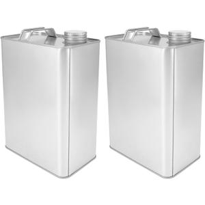 QWORK 1 Gallon F-Style Can, Paint Can, 1.5" Opening, Non-Food Grade