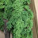 36’’ Cedar Pine Tree with Pot 36’’ Realistic Artificial Small Christmas Tree with Pot for Front Porch Stairs Indoor Outdoor Christmas Decorations