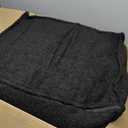 Square Boucle Pouf Ottoman Footrest, Soft & Lightweight Footstool with Foam Filling for Living Room & Bedroom, Laid-Back Lounge Style