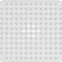 AmazerBath Shower Mat Non Slip 21 x 21 Inches, Square Shower Mat with Suction Cups and Drain Holes, Shower Stall Mat Machine Washable (Clear)