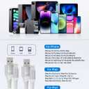 iPhone Charger [Apple MFi Certified] 2Pack 10FT Long Lightning Cable Fast Charging Nylon Braided USB Cable iPhone Charger Cord Compatible with iPhone 14 13 12 11 Pro Max XR XS X 8 7 6 Plus SE, iPad