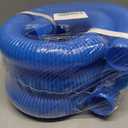 1-1/2-Inch Pool Hoses for Above Ground Pools with Clamps - 1.5" Diameterd Replacement Pool Pump Hose Compatible with Intex Coleman Skimmer Surface Pool Pump (Blue -3 Pack)