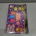 Halloween Day of the Dead Sugar Skull Lollipop Rings, Dia De Los Muertos Individually Wrapped Candy, Box of 18