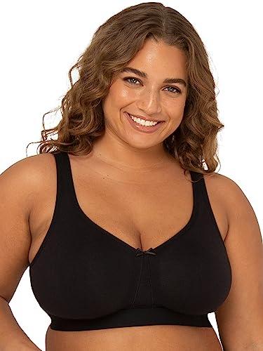 Fruit of the Loom Women's Plus Size Wireless Cotton Bra 40G