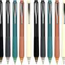 2 x Gel Pens, 0.5mm Black Ink Office Pens, Fine Tip Smooth Writer Pen with Comfortable Grip, Suitable for Students, Offices, Teachers, Nurses Notes and Journals.(10pcs)