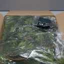 9FT Real Touch Norfolk Pine Garland Christmas with Light Winter Artificial Faux Greenery Garland Table Mantle Stairs Fireplace Wall Decor Outdoor Indoor Porch Home Decorations (Battery Not Included)