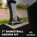 Silverback 7" Basketball Hoop Anchor Kit Designed for Silverback, Goaliath, and Hoopstar Basketball Hoops