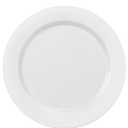 Bestluck 100PCS White Plastic Dessert Plates 7inch, Premium Hard Disposable Plates for Party, Wedding