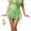 California Costumes Women's Eye Candy - Tinkerbell Fairy Adult, Green, Large