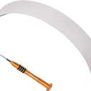 Geekria Plastic Headband Pad Compatible with Beats Solo 4 Headphones, Replacement Band Repair Part (White)