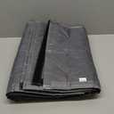 Thermal Insulated Door Curtain Fits Door Size 36 x 80 Inch, Oxford Cloth Thicken Cotton Filled, Curtain Size 39" x 82", Single Piece Door Insulation Blanket Cover for Cold in Winter, Grey (Gray)