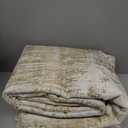 Lofus 8x10 Area Rug for Living Room, Gold Abstract Large Rugs with Non-Slip Backing, Neutral Modern Washable Carpet for Bedroom Dining Room Home Office Nursery Indoor