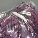 Homemate Electric Heated Blanket Twin Size - 62"x84" Heating Blanket Twin Size 1/2/4/6/8 Hours Auto-Off 10 Heat Level Over-Heat Protection Flannel Sherpa ETL Certification (05 - Purple)