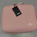 MATEIN Travel Cord Organizer for Women, Large Tech Storage Bag Water Resistant Electronic Accessories Case with Handle for Cord, Cables, Cellphone, Tablet (Up to 12.9inch), Powerbank, Soft Pink