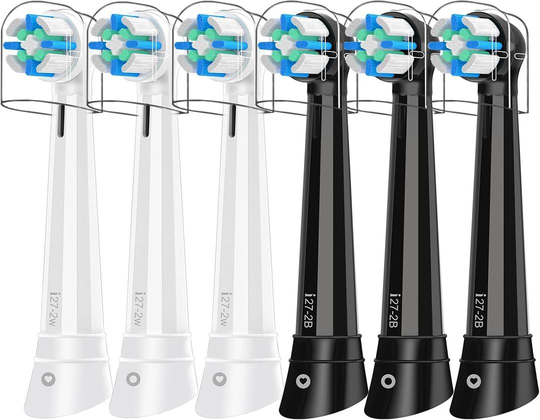 iO Replacement Heads Compatible with Oral B iO 2/3/4/5/6/7/8/9/10 Series Electric Toothbrush,Toothbrush Heads Compatible with Oral B iO,Gentle Gum Care Bristles for a Comfortable Clean
