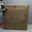 6-in-1 Convertible High Chair with Rocker | Baby High Chair for Newborn to Toddler (0-3 Years) | Adjustable, Foldable & Easy-Clean with Dishwasher Safe Tray & Tool-Free Assembly, Floral Dust Pink