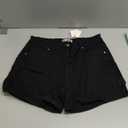 luvamia Jean Shorts for Women Trendy High Waisted Denim Shorts Carpenter Stretchy Summer Casual Mom Cut Off Jeans Shorts (Small, Black)