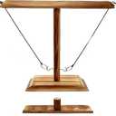 Ring Toss Games for Adults, Fun Hook and Ring Game, Home, Bar and Party Handmade Wooden Interactive Game (Small)