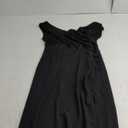 WOOSEA Women Sleeveless V Neck Split Evening Cocktail Long Dress XL