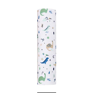 Muslin Swaddle Blanket Dinos Cool 1pk - Cloud Island Green/Blue Unisex 47x47