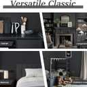 Dimoon 17.7''x236'' Peel and Stick Wallpaper Dark Grey Contact Paper for New Environmentally Friendly Materials Thickening Upgrade Embossed Renter Friendly Gray Wall Modern Vinyl Countertop Bedroom