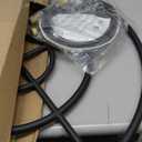 Stanbroil Natural Gas Fire Pit Burner Ring Installation Kit, Black Steel, 30-inch