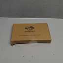 PHOEPET No Pull Dog Harness Medium Reflective Front Clip Vest with Handle,Adjustable 2 Metal Rings 3 Buckles,[Easy to Put on & Take Off](M, Black)