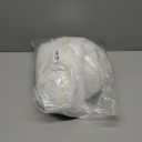 Danedvi Women's Fashion Cropped Faux Fur Jacket Long Sleeve Open Front Cardigan Casual Fluffy Parka Shaggy Short Coat (Medium, White)