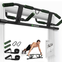 2025 Upgrade Multi-Grip Pull Up Bar with Smart Larger Hooks Technology 