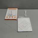 Light Therapy Lamp - 10000 Lux Therapy Light, 3 Color Temperature & Wall Mount with Memory Function, Touch Control Portable Daylight Therapy Lamp with Adjustable Brightness for Home & Office. (White)