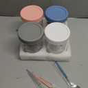 4 Pack Overnight Oats Containers with Lids and Spoons  DRKIO 16 Oz Glass Mason Jars for Overnight Oats Leak Proof Oatmeal Container Great for Cereal Fruit Vegetable Milk Salad Yogurt Meal Prep