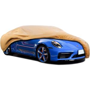 Heavy Duty Outdoor Car Cover Custom Fit for Porsche 911,Windproof All Weather Waterproof Sun Rain UV Dust Snow Protection Outdoor Car Covers