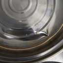 Stainless Steel Steamer Pot Set, 3-Piece Stackable with Vented Tempered Glass Lid – 11.2-inch, Ideal for Induction & Gas Cooking