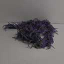 HUZIYAHAN 6Ft Lavender Purple Artificial Garland, Spring Summer All Year Lavender Garland for Farmhouse Wedding Mantle Arch Porch Stair Table Indoor Door Home Decoration 2pcs