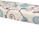 SearchI Dining Bench Cover, Stretch Washable Long Bench Seat Covers, Rectangle Dining Table Bench Slipover for Dining Room, Living Room, Kitchen(Ball Flower)