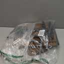 Coffee Tables, Modern Center Table with Storage Shelf, 2-Tier Table for Living Room, Modern Two-Tone Design (Mixed Brown)