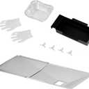 Universal Grease Tray with Catch Pan for Nexgrill 720-0888s 720-0888 720-0896, 3/4/5 Burner Gas Grill , Adjustable Drip Pan for Expert ,Charbroil, Dynaglo, Kenmore, BHG, Grill Master Backyard Uniflame