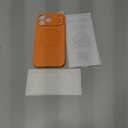 JUESHITUO Magnetic Slim Fit Case for iPhone 17 Pro, Ultra Thin Matte Hard PC Cover, Case iPhone 17 Pro Compatible with MagSafe, Off White (Orange)