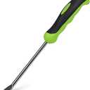 12.99 Inch Garden Hand Weeding Tool with Ergonomic Handle Stainless Steel Farm Transplant Gardening Plant Loosening Root Starter