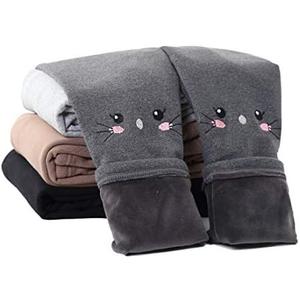 IRELIA Winter Girls Cotton Fleece Lined Leggings Pants XXXS /2T-3T